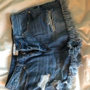 Distressed Shorts